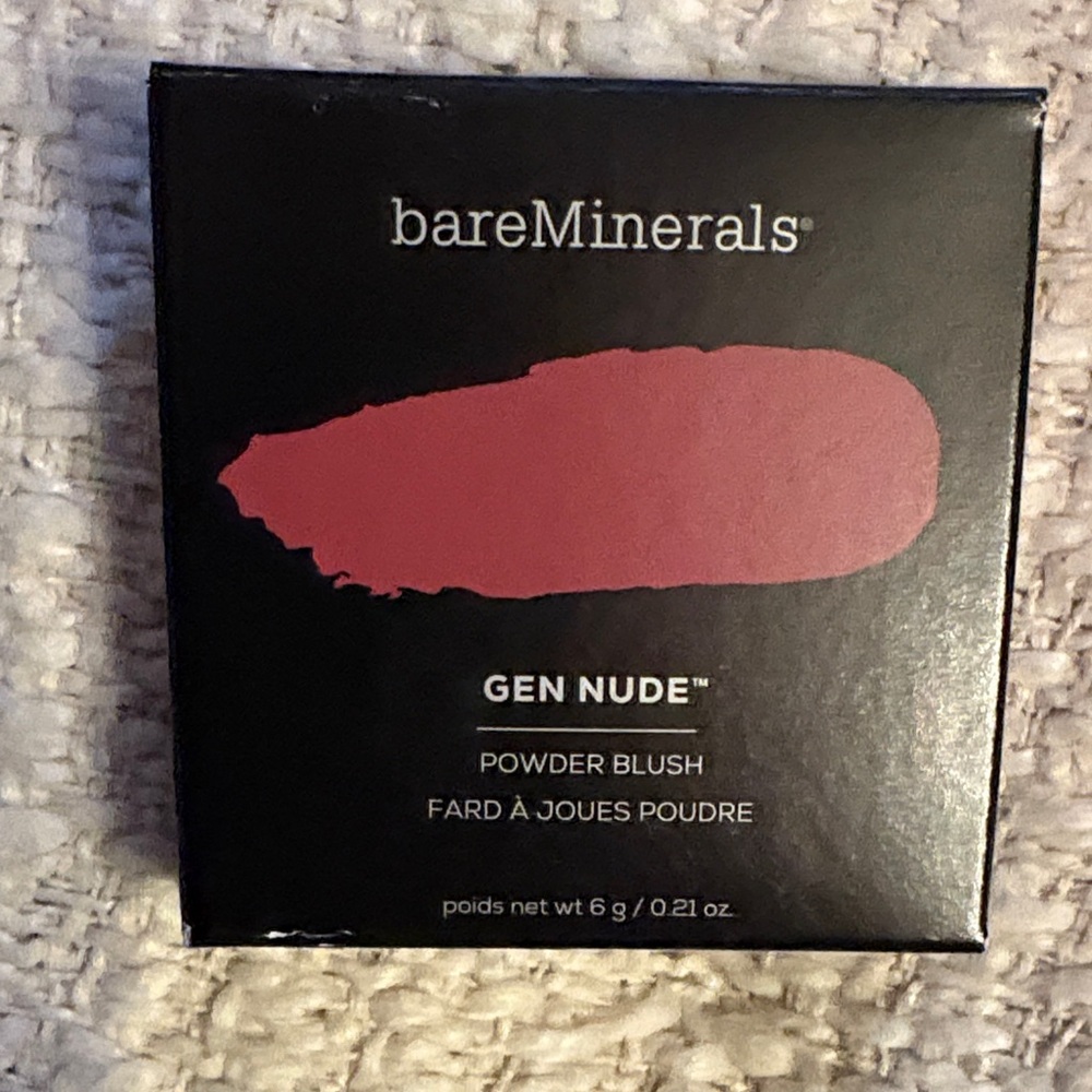 bareMinerals Gen Nude Powder Blush - Soft Pink- New in Box